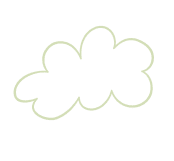 Group_-2 A green cloud with a yellow outline on it.